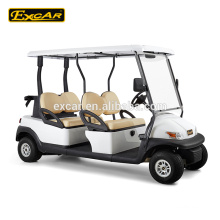 4 asientos de combustible eléctrico tipo de carrito de golf, coche de golf eléctrico de golf personalizado kart buggy